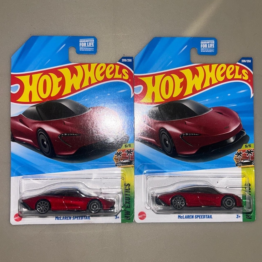 Hot Wheels McLaren Speedtail Diecast Car Bundle Lot